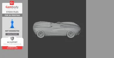 Climax CR1 - Scale Vehicle STL
