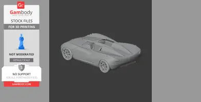 Climax CR1 - Scale Vehicle STL