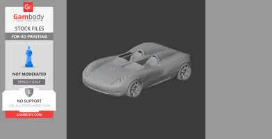 Climax CR1 - Scale Vehicle STL