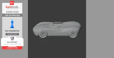 Climax CR1 - Scale Vehicle STL