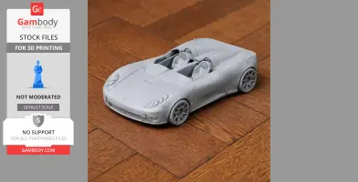 Climax CR1 - Scale Vehicle STL