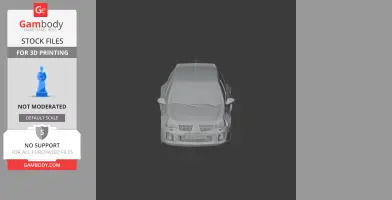 Clio V6 Renault Sport - Scale Vehicle STL