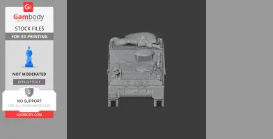 FV105 Sultan - Tank Model STL