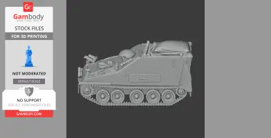 FV105 Sultan - Tank Model STL