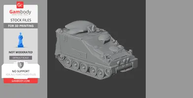 FV105 Sultan - Tank Model STL