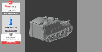 FV105 Sultan - Tank Model STL