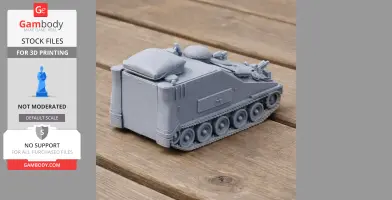 FV105 Sultan - Tank Model STL