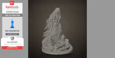 The Spectre - Slay the Princess - Character Figure STL
