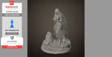 The Spectre - Slay the Princess - Character Figure STL