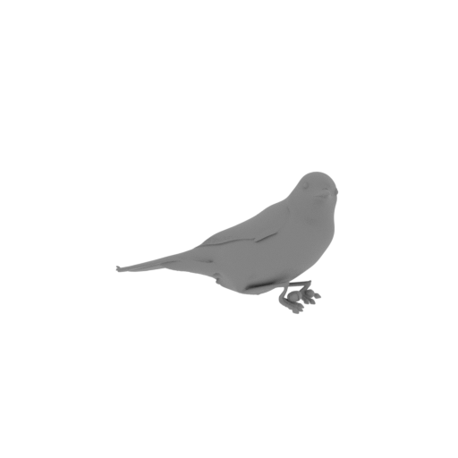 Baikal bush warbler.stl