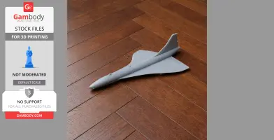 Concorde - Scale Vehicle STL