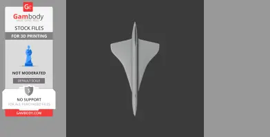 Concorde - Scale Vehicle STL