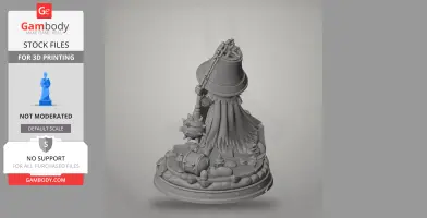 Bell Beast - Hollow Knight: Silksong - Character Figure STL