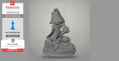 Bell Beast - Hollow Knight: Silksong - Character Figure STL