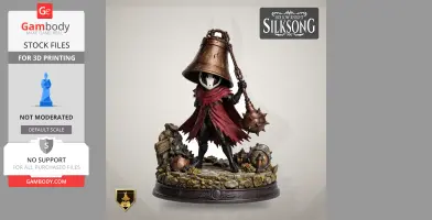 Bell Beast - Hollow Knight: Silksong - Character Figure STL