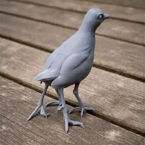 Baillon's crake - Prehistoric Animal STL