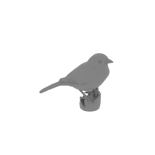 Baird's junco.stl