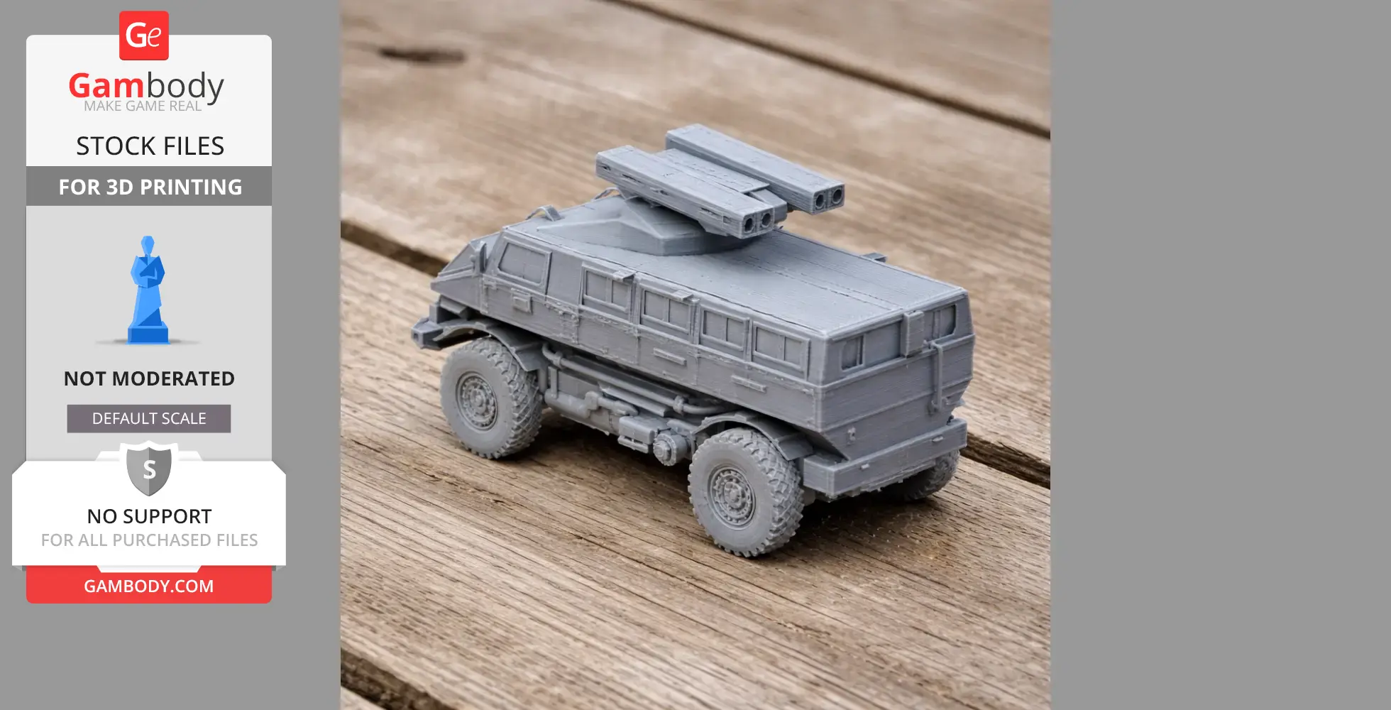 Gila APC - Tank Model STL