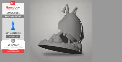 Crawfather - Hollow Knight: Silksong - Character Figure STL