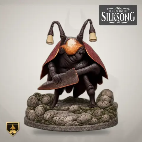 Crawfather - Hollow Knight: Silksong - Character Figure STL
