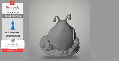 Crawfather - Hollow Knight: Silksong - Character Figure STL