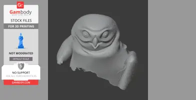 Baja pygmy owl - Prehistoric Animal STL