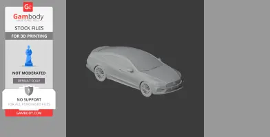 Coupe - Scale Vehicle STL