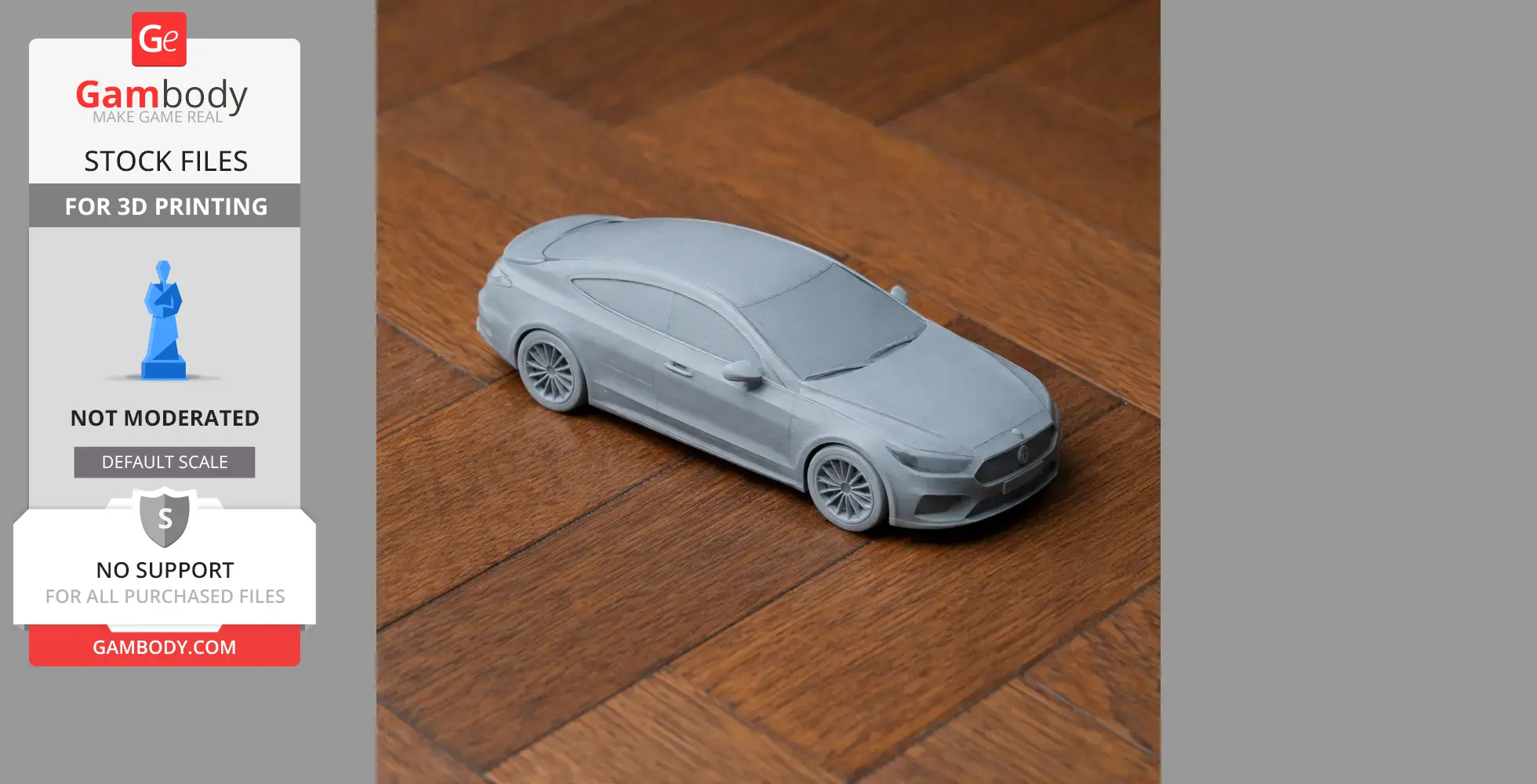 Coupe - Scale Vehicle STL