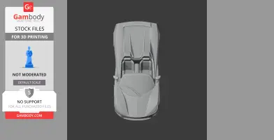 Covini C6W - Scale Vehicle STL