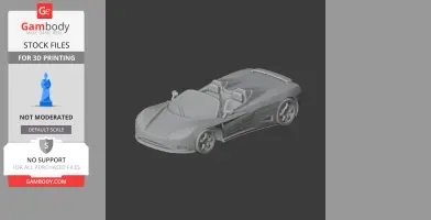 Covini C6W - Scale Vehicle STL