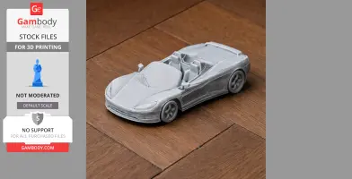 Covini C6W - Scale Vehicle STL