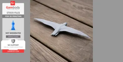 Balearic shearwater - Prehistoric Animal STL