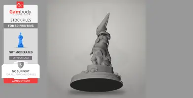 Trobbio - Hollow Knight: Silksong - Character Figure STL