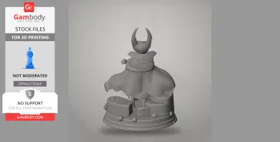 Trobbio - Hollow Knight: Silksong - Character Figure STL