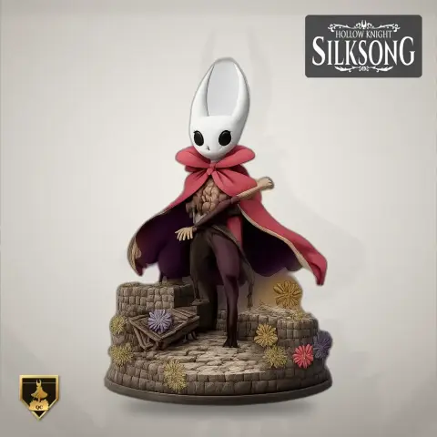 Trobbio - Hollow Knight: Silksong - Character Figure STL