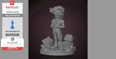 Spamton - Deltarune - Character Figure STL