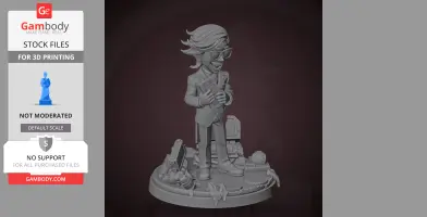 Spamton - Deltarune - Character Figure STL