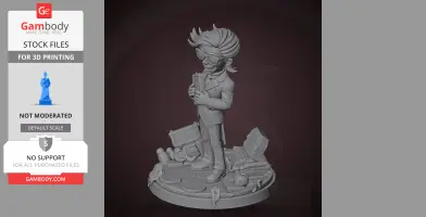 Spamton - Deltarune - Character Figure STL