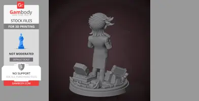 Spamton - Deltarune - Character Figure STL
