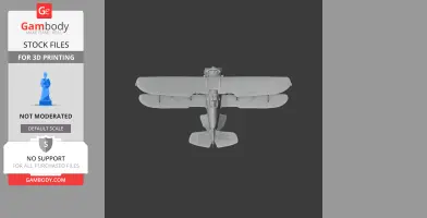 Curtiss F11C Goshawk - Scale Vehicle STL