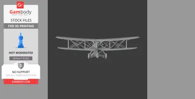 Curtiss F11C Goshawk - Scale Vehicle STL