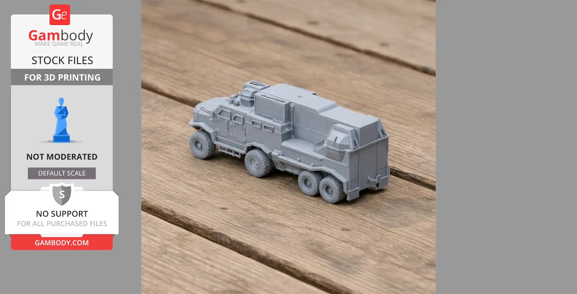 Hunter TR-12 - Tank Model STL
