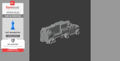 Hunter TR-12 - Tank Model STL