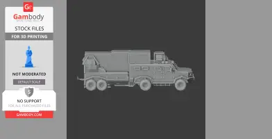 Hunter TR-12 - Tank Model STL