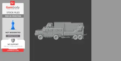 Hunter TR-12 - Tank Model STL