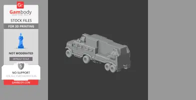 Hunter TR-12 - Tank Model STL