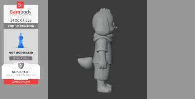 Lesser Dog - Undertale Figurine - Character Figure STL