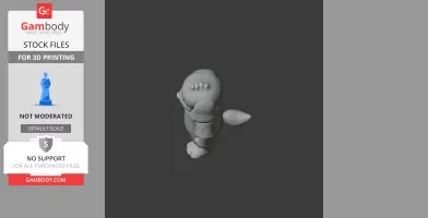 Lesser Dog - Undertale Figurine - Character Figure STL