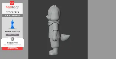 Lesser Dog - Undertale Figurine - Character Figure STL
