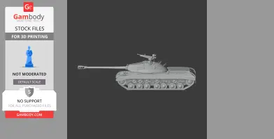 IS-3 tank - Tank Model STL